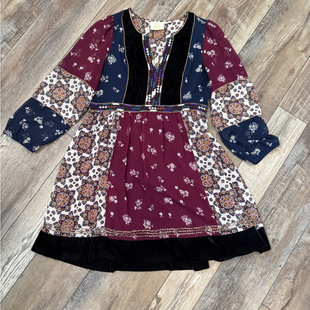 Floral Patchwork Maeve Dress